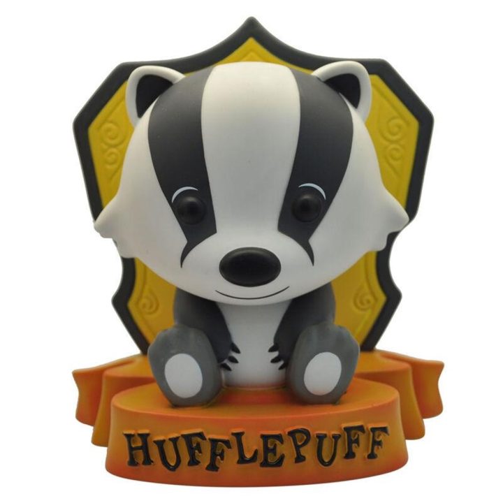 Plastoy Harry Potter Hufflepuff House Badger Chibi Piggy Bank Figure