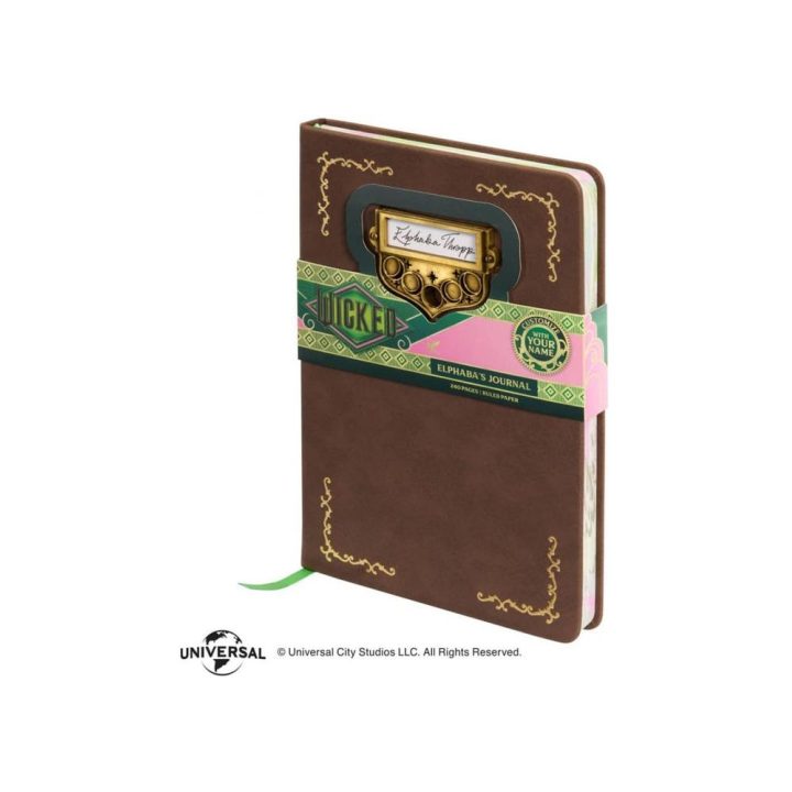 Caderno The Noble Collection Wicked O Diário de Elphaba (NN3139)