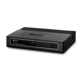 TP-Link TL-SF1016D Fast Ethernet (10/100) Switch Black