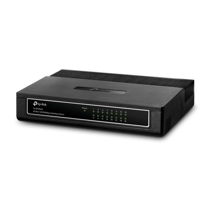 TP-Link TL-SF1016D switch Fast Ethernet (10/100) Preto