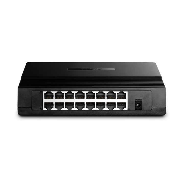 TP-Link TL-SF1016D Fast Ethernet (10/100) Switch Black