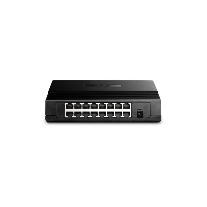 TP-Link TL-SF1016D Fast Ethernet (10/100) Switch Black