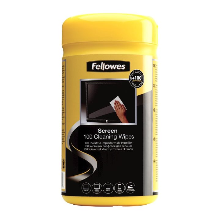 Fellowes 9970330 Laptop Cleaning Kit Wipes for Equipment Cleaning