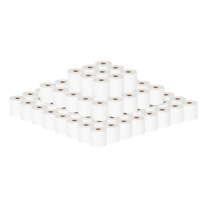 iggual Pack 100 rollos papel térmico sin BPA 57X57mm