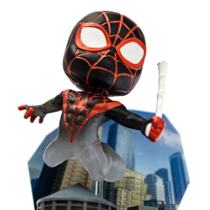 The Loyal Subjects Superama Spider-Man (Mini Morales) Mini Diorama…