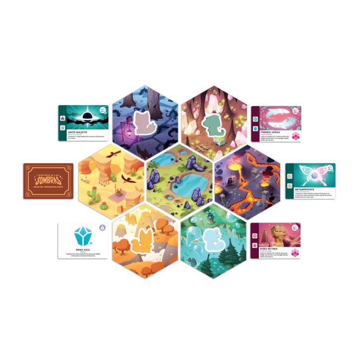 Asmodee Creatures of the Shadows Board Game Recommended Age 12+…