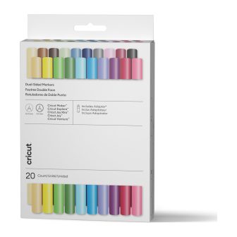 Canetas de ponta dupla Cricut, conjunto ultimate (20 unid.) +…