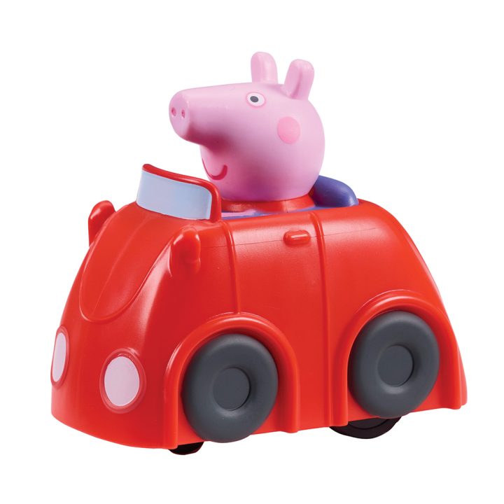 Bandai rojo Peppa pig circuito cochecito rojo (COP8343)