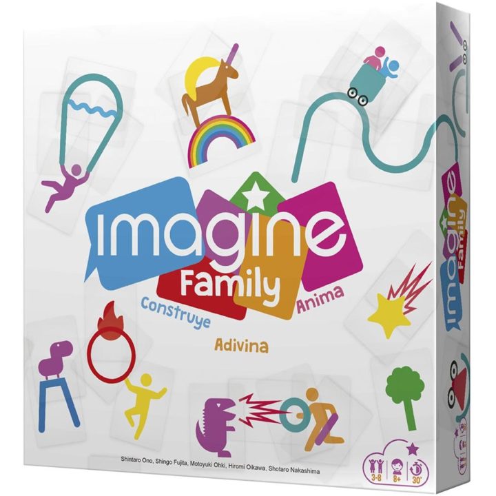 Asmodee Jogo de tabuleiro Imagine Family PEGI 8 (CGIMFA01)