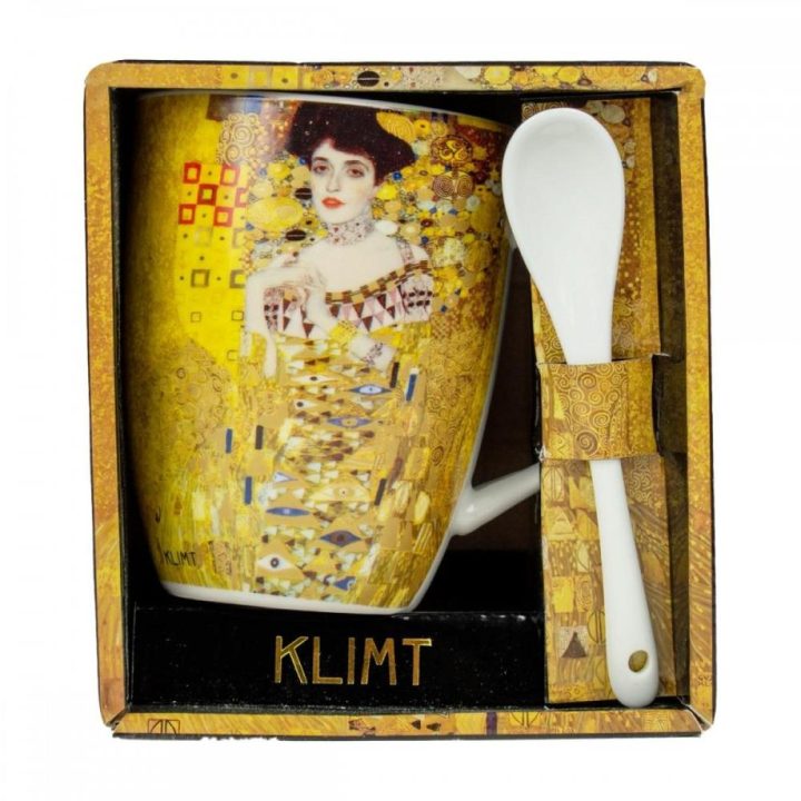 Caneca com colher Enesco O retrato de Adele Gustav Klimt (523621)