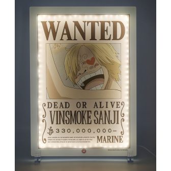 Teknofun Madcow Entertainment Wanted One Piece Sanji LED Neon Lamp 40…
