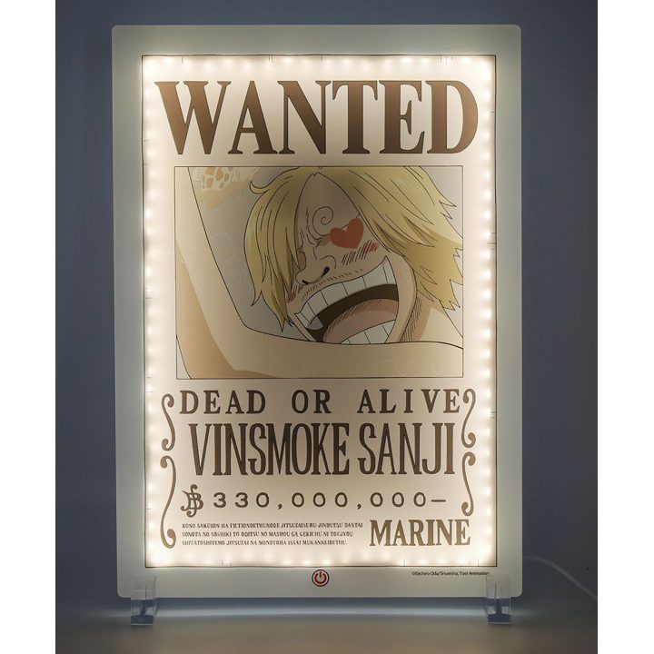 Teknofun Madcow Entertainment Wanted One Piece Sanji LED Neon Lamp 40…