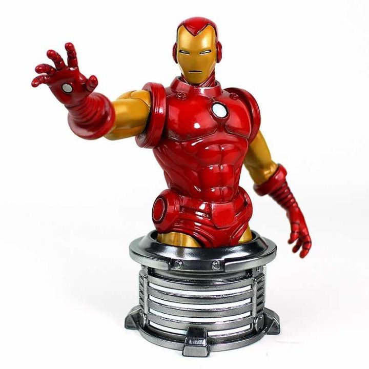 Figura busto semic studios Marvel iron man invencible escala 1-6…