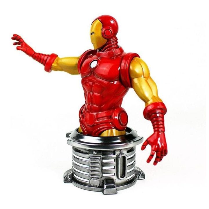 Semic Studios Marvel Invincible Iron Man Bust Figure Scale 1:6…