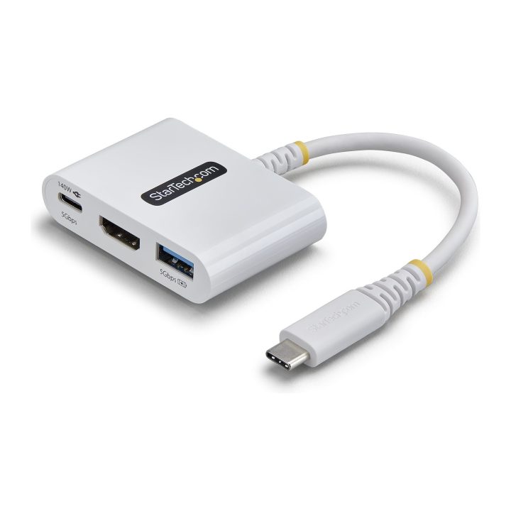 StarTech.com USB-C to HDMI Multiport Dock Hub - USB-C to HDMI…