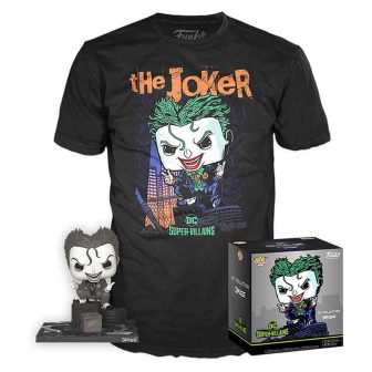 Funko Pop DC Comics DC Jim Lee Joker + M size T-shirt (UT-56648)