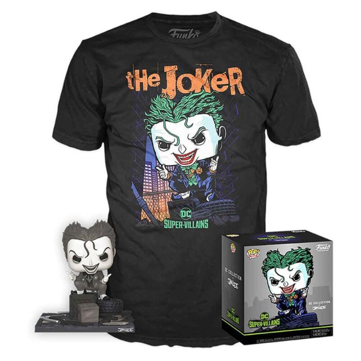 Funko Pop DC Comics DC Jim Lee Joker + T-shirt tamanho L (UT-56648-L)
