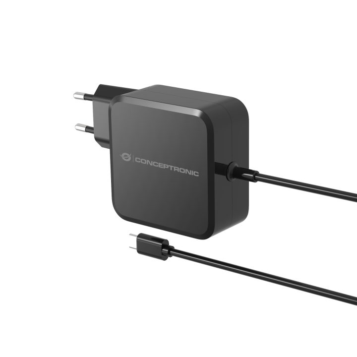 Conceptronic OZUL05BE Universal Mobile Device Charger Black AC Indoor