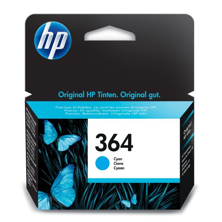 HP Cartucho de tinta original 364 ciano