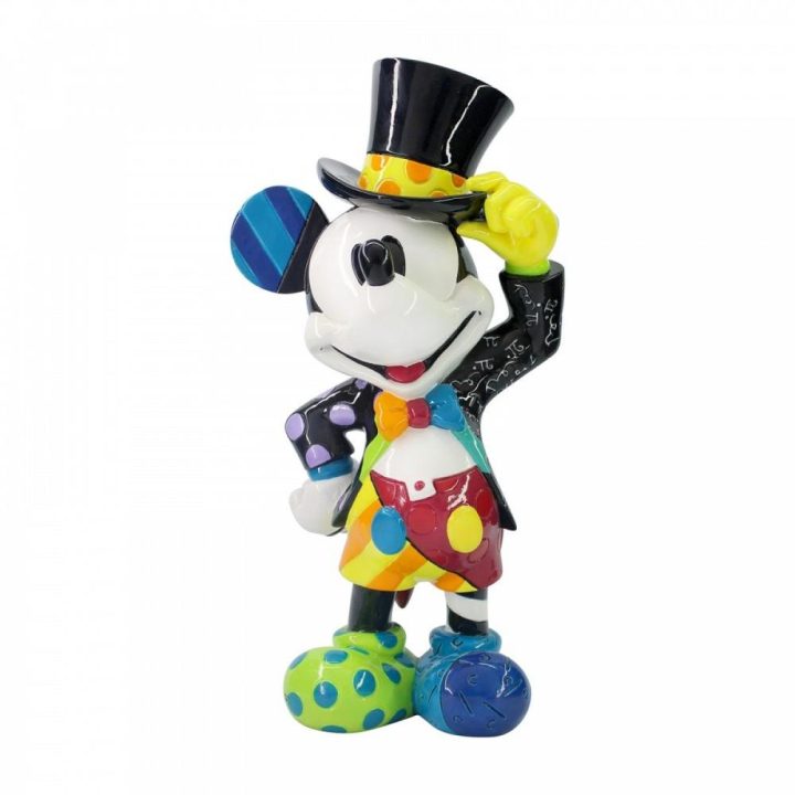 Figura Enesco Disney Mickey com chapéu estilo Britto (6006083)