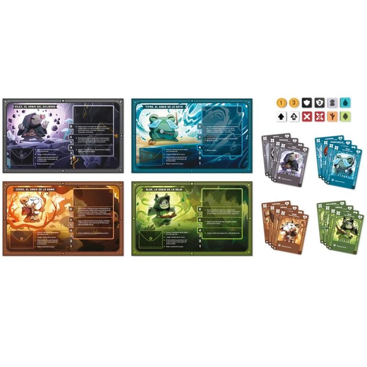Asmodee Jogo de tabuleiro Domínio dos Elementos (TEECON01ES)