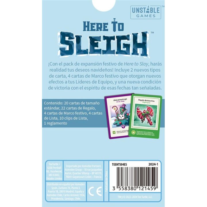 Asmodee Board Game Here to Sleigh (TEEHTS04ES)