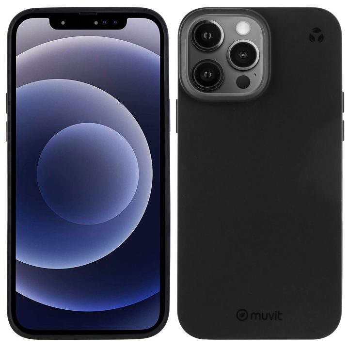 Capa Muvit recycletek para Apple iPhone 13 pro max preta (MCCRS0164)