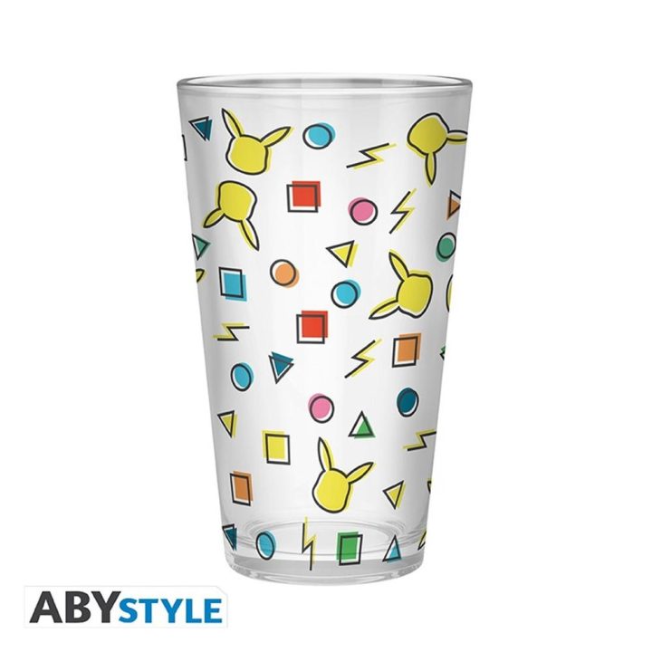 Vaso Abystyle Pokémon pikachu pattern 400ml (ABYVER211)