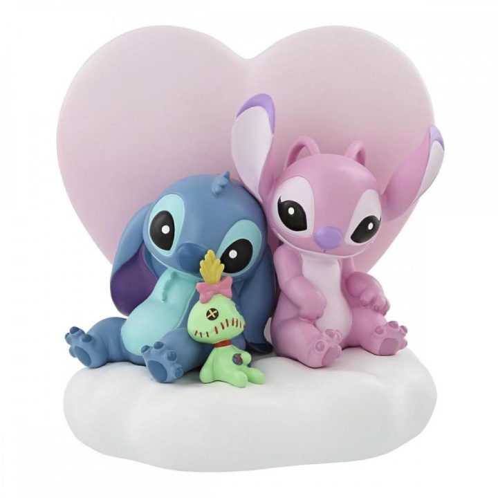 Enesco Disney Stitch and Angel Illuminated Figure (6014914)