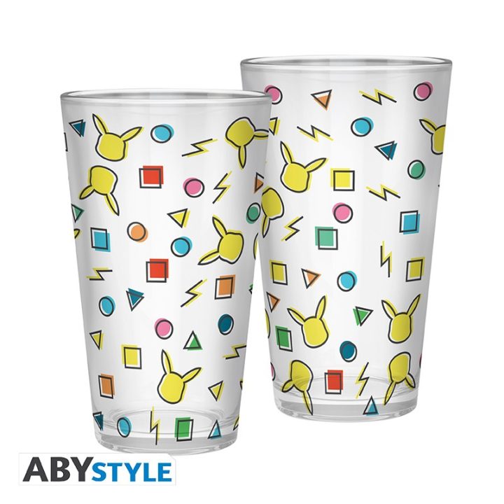 Vaso Abystyle Pokémon pikachu pattern 400ml (ABYVER211)