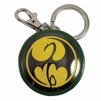Llavero metalico semic studios Marvel logo iron fist (00SMK012)