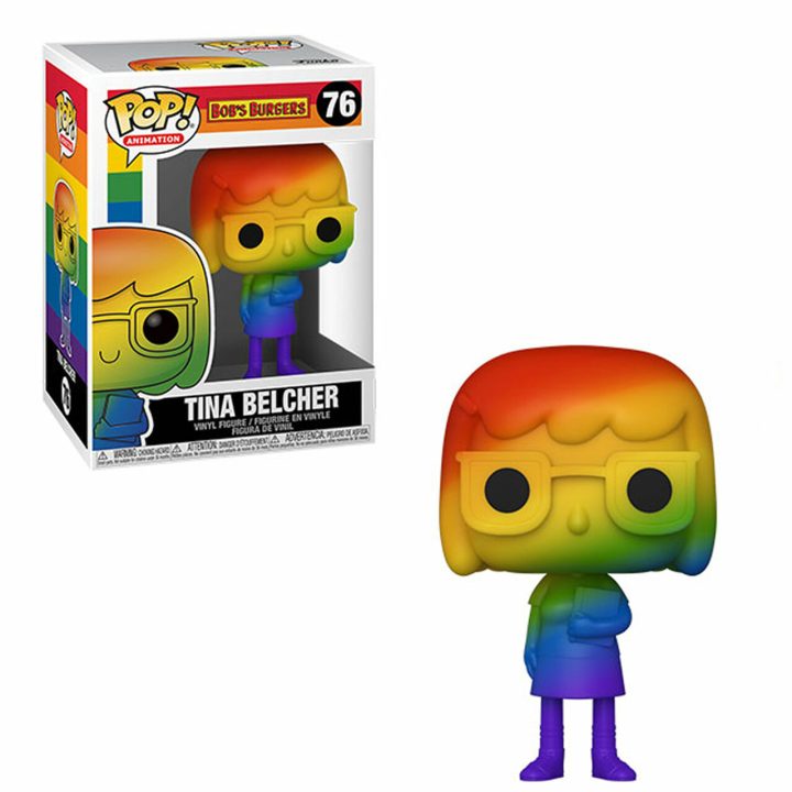 Funko Pop! Dia do Orgulho Tina Belcher Arco-íris