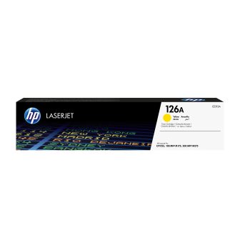 HP Cartucho de toner original LaserJet 126A amarelo