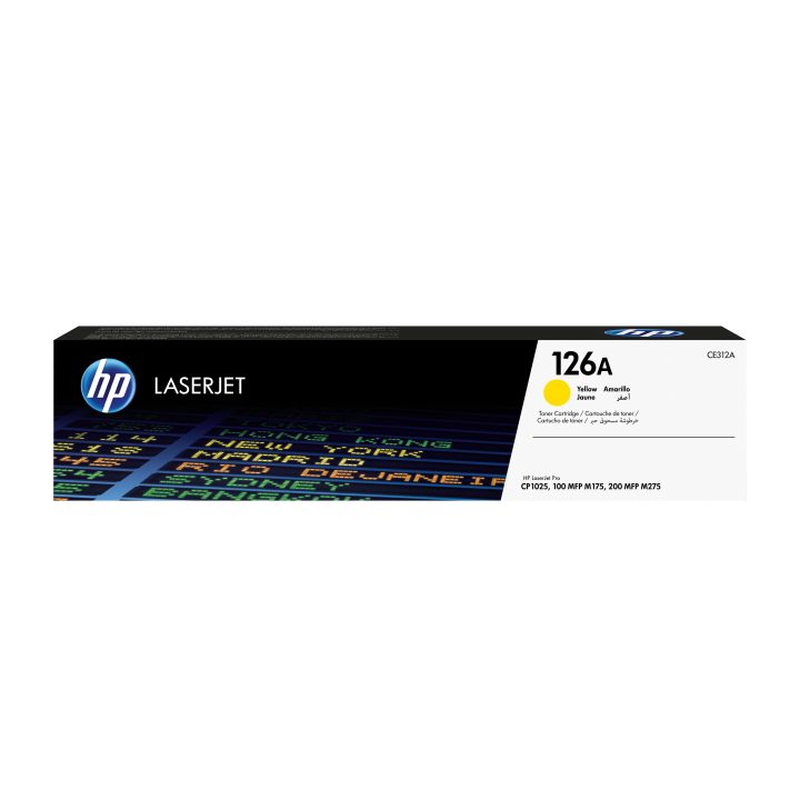 HP Original LaserJet 126A Yellow Toner Cartridge