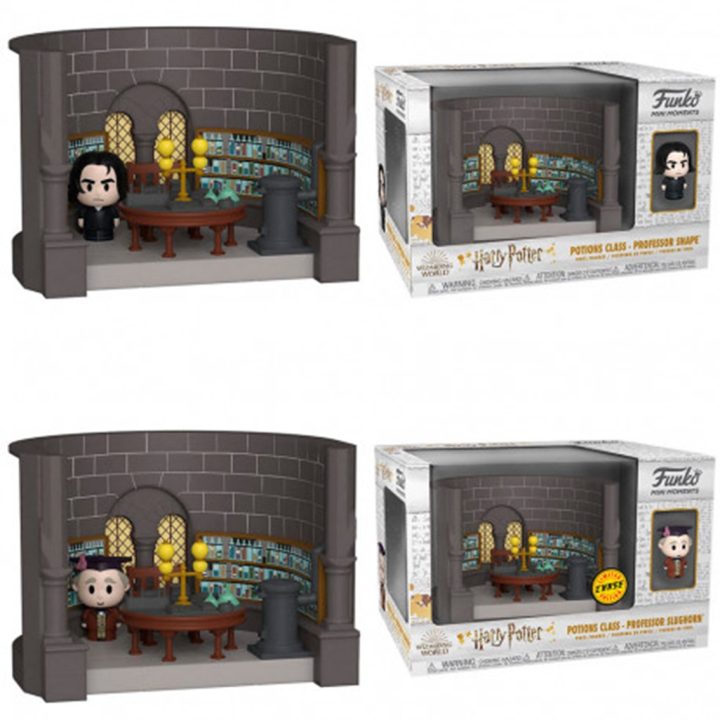 Mini moments Funko Harry Potter aniversário professor Snape aulas de…