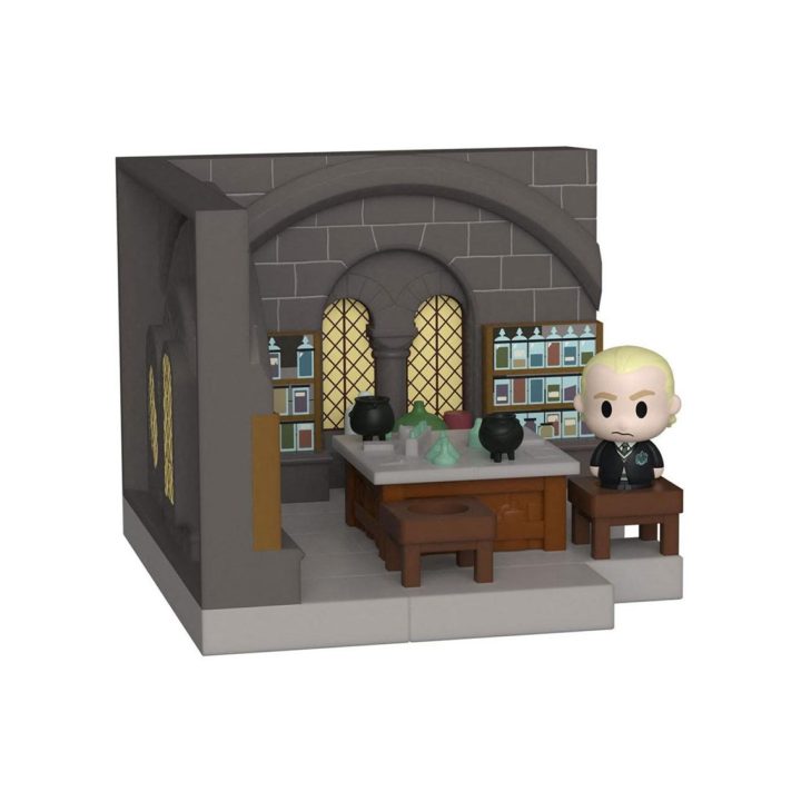 Mini moments Funko Harry Potter aniversário Draco Malfoy aulas de…