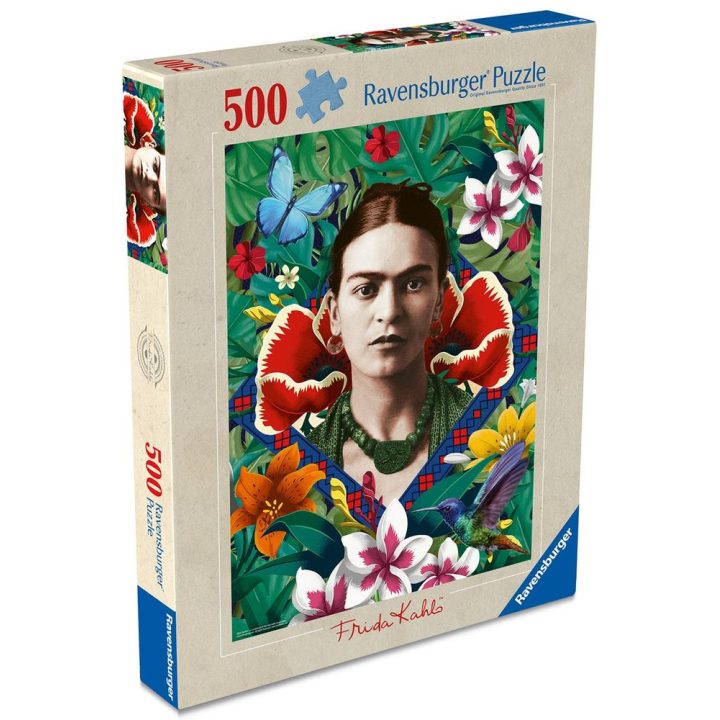 Ravensburger Puzzle frida kahlo blooming fantasy 500 piezas (12001736)
