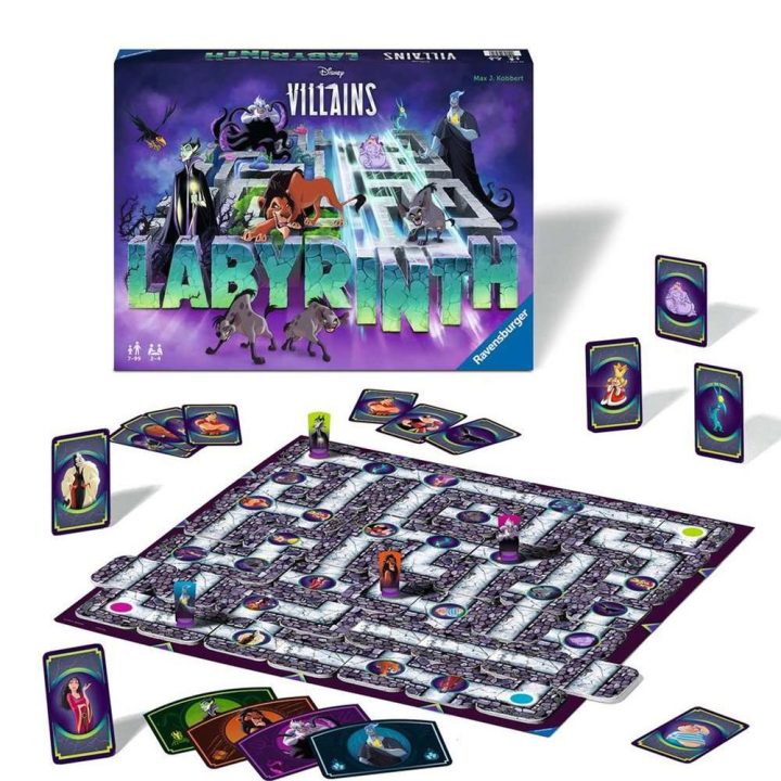 Jogo de tabuleiro Ravensburger Labyrinth Disney Villains (27271)