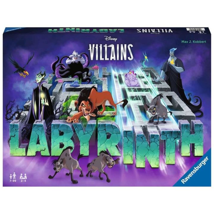 Jogo de tabuleiro Ravensburger Labyrinth Disney Villains (27271)