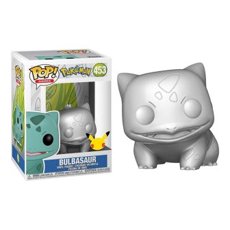 Funko Pop! Jumbo Pokémon – S6 Bulbasaur Prateado Efeito Metálico 10…