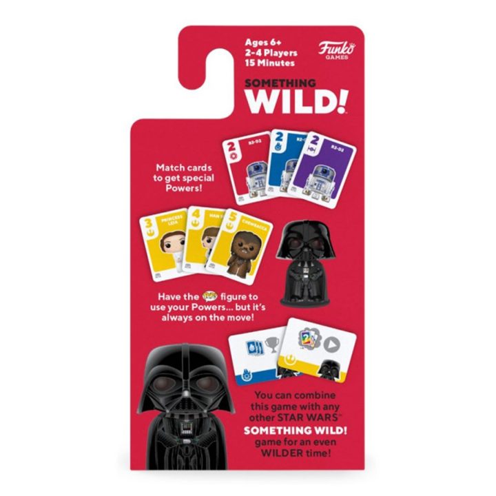 Jogo de mesa Funko something wild! star wars darth vader pegi 6 60498