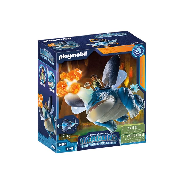 Playmobil Dragons: Nine Realms: Plowhorn & D'Angelo (71082)