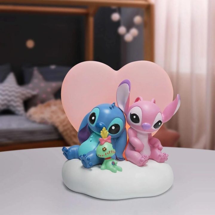 Enesco Disney Stitch and Angel Illuminated Figure (6014914)
