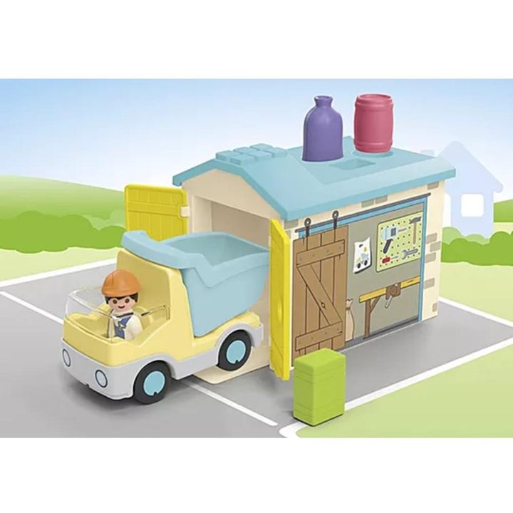 Playmobil Junior Truck with Garage (71686)