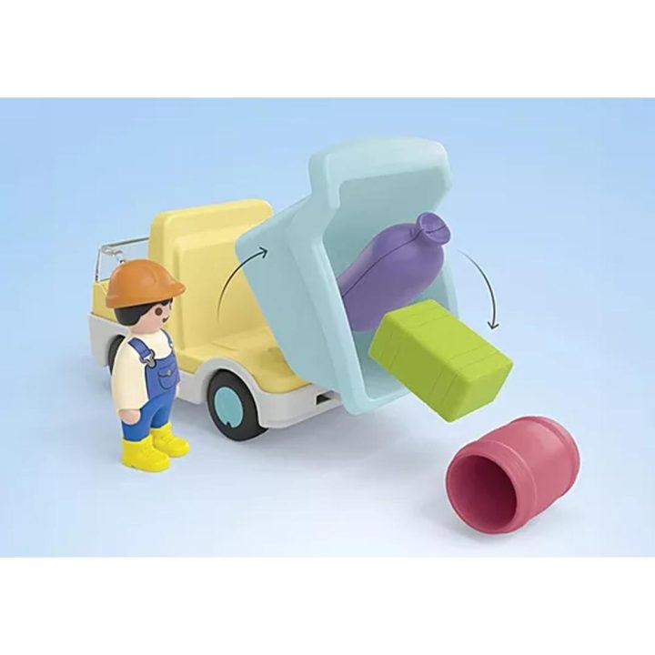 Playmobil Junior camião com garagem (71686)