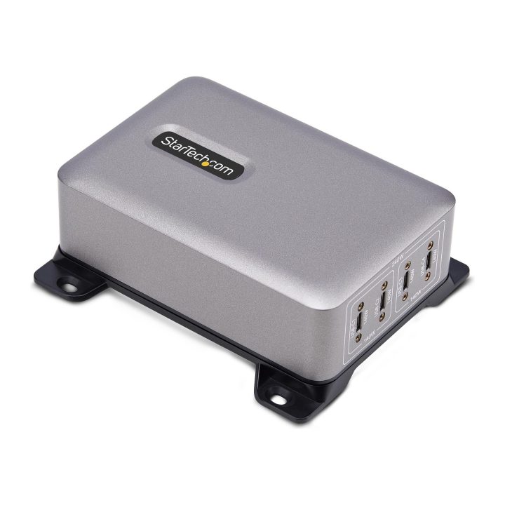 StarTech.com Carregador USB-C de 4 Portas - Total 240W - Uma Porta…