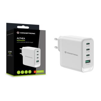 Conceptronic ALTHEA22W100 Universal Mobile Device Charger White AC…