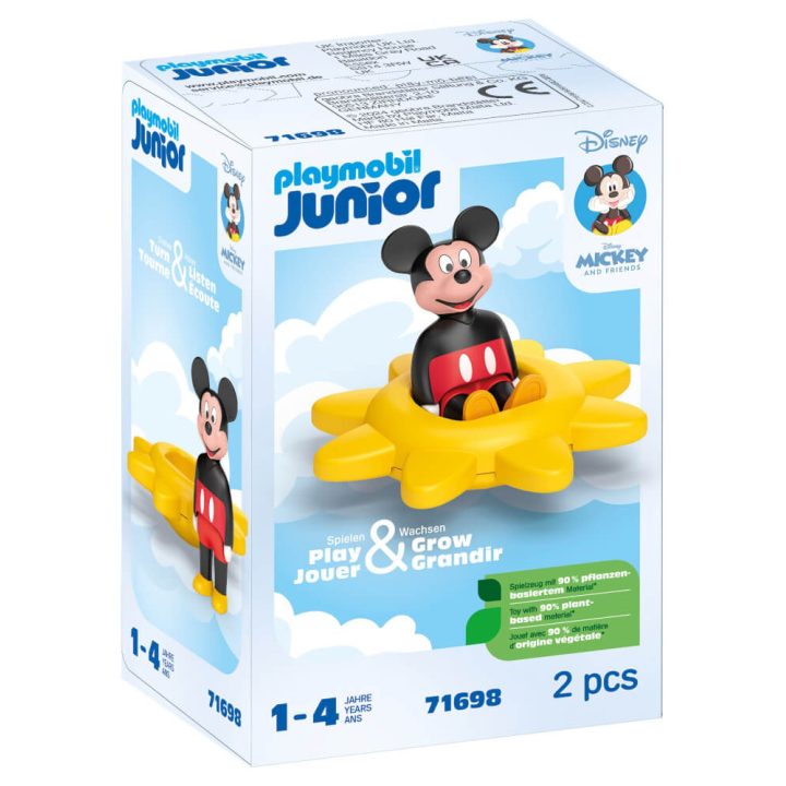 Playmobil junior Disney: mickey sol giratorio (71698)