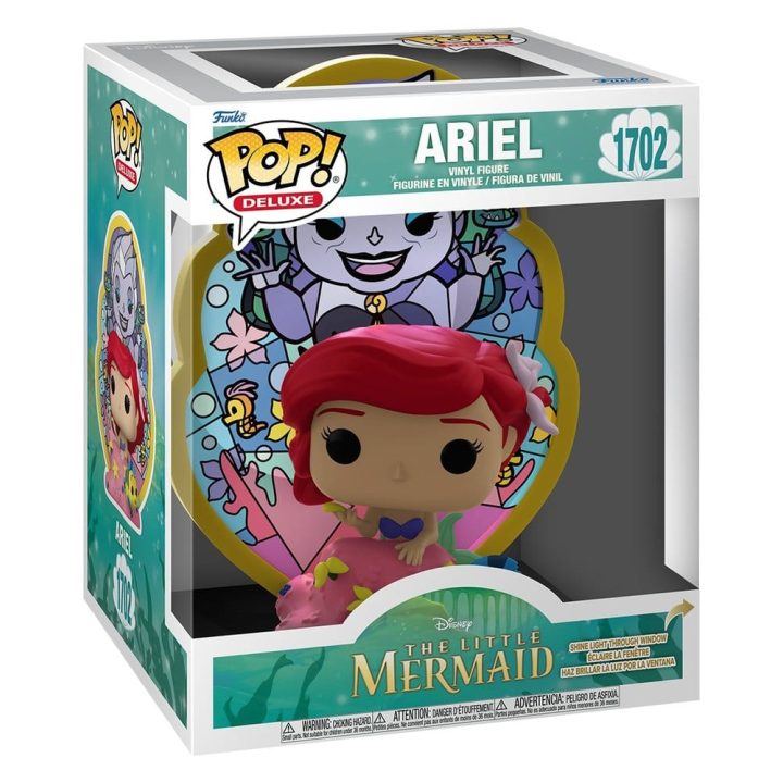 Funko Pop! Deluxe Little Mermaid Ariel (Glass) (nº 1702)