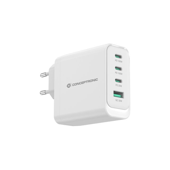 Conceptronic ALTHEA22W100 Universal Mobile Device Charger White AC…
